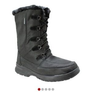 Kamik Lace up waterproof winter boots fur-lined